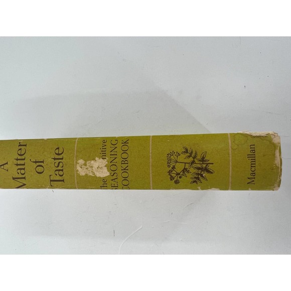 A Matter of Taste The Definitive Seasoning Cookbook by Sylvia Humphrey 1965 VTG - Picture 8 of 13